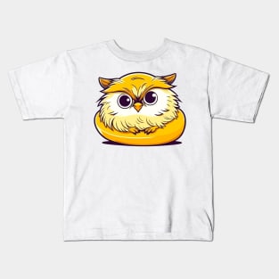Owl on the couch Kids T-Shirt